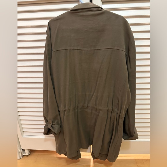Army Green Utility Jacket - Size S - Picture 3 of 4